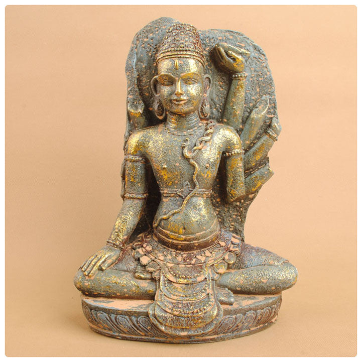 AVALOKETESVARA STATUE 13 inch HAND DECORATED