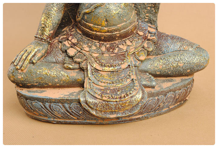 AVALOKETESVARA STATUE 13 inch HAND DECORATED