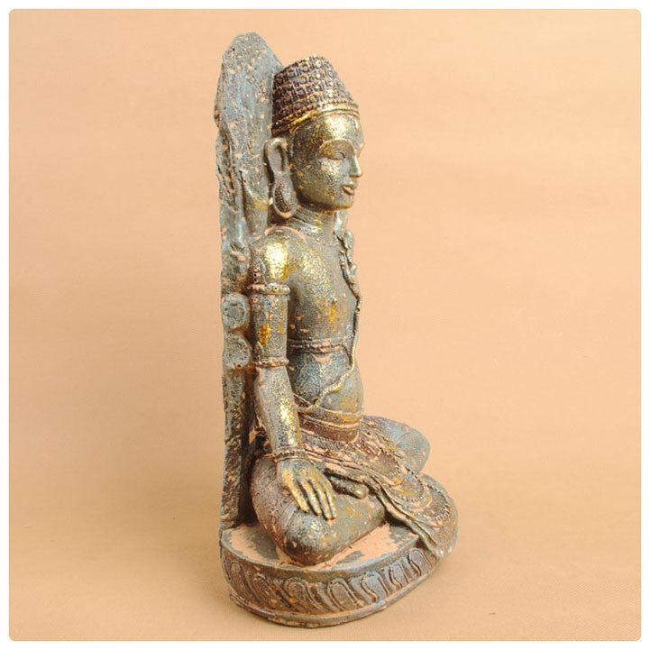 AVALOKETESVARA STATUE 13 inch HAND DECORATED