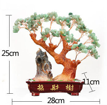 BONSAI TREE--FABULOUS GOOD LUCK JADE JEWEL TREE