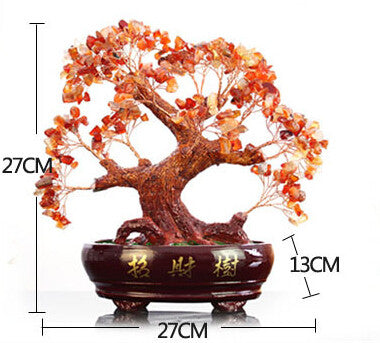 BONSAI JEWEL TREE 11" Feng Shui