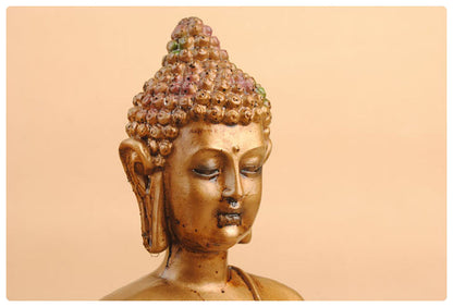 BRONZE BUDDHA STATUE