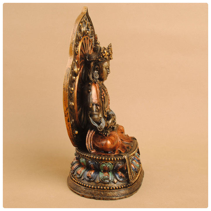 BUDDHA AMITABHA STATUE 10 INCH