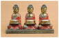 BUDDHA 3  CANDLE HOLDER STATUE