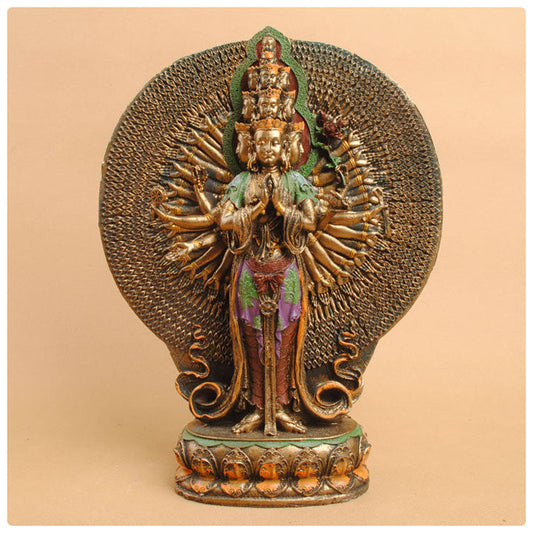 KUAN YIN STATUE 15"