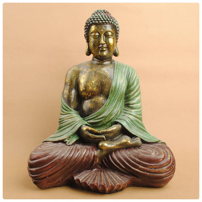 BUDDHA IN SAMADHI--22 INCH POLYRESIN