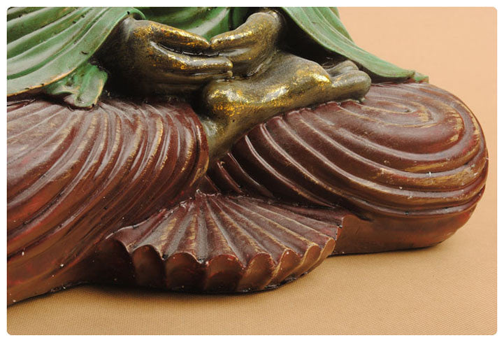 BUDDHA IN SAMADHI--22 INCH POLYRESIN