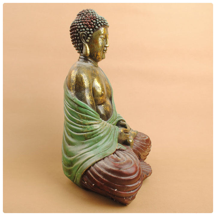 BUDDHA IN SAMADHI--22 INCH POLYRESIN