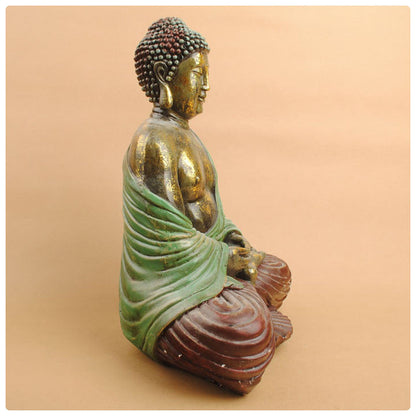 BUDDHA IN SAMADHI--22 INCH POLYRESIN