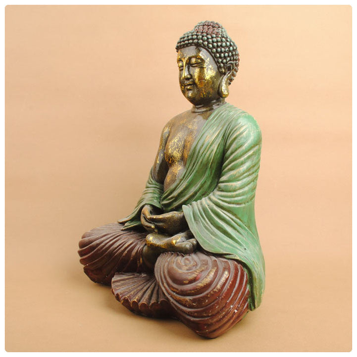 BUDDHA IN SAMADHI--22 INCH POLYRESIN