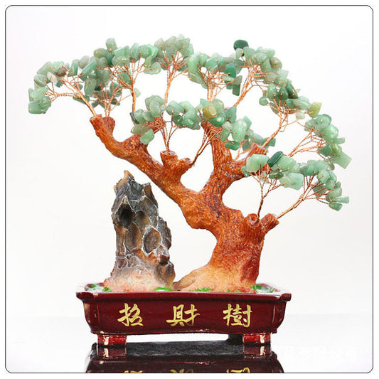 BONSAI TREE--FABULOUS GOOD LUCK JADE JEWEL TREE