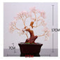 BONSAI JEWEL TREE - ROSE QUARTZ  10 inch